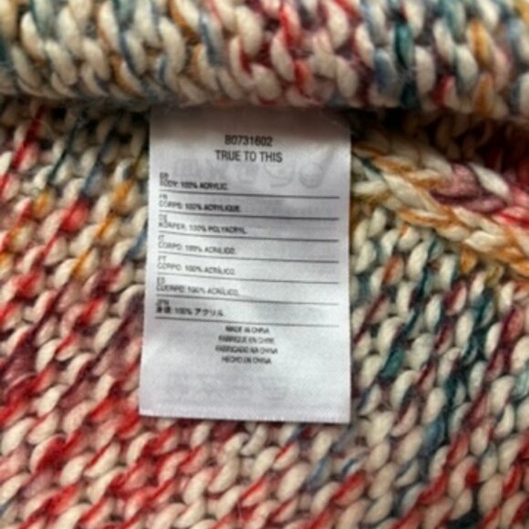 Volcom Kokamo Multi Colored Yarn Kimono Sweater - Picture 9 of 11